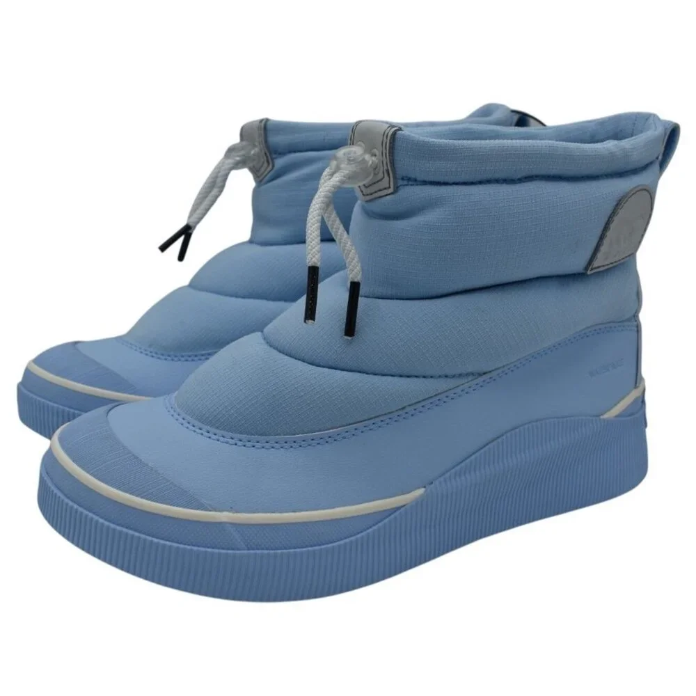 Sorel Women 8.5 Out N About IV Puffy Arctic Sea Chalk Waterproof Insulated Boots